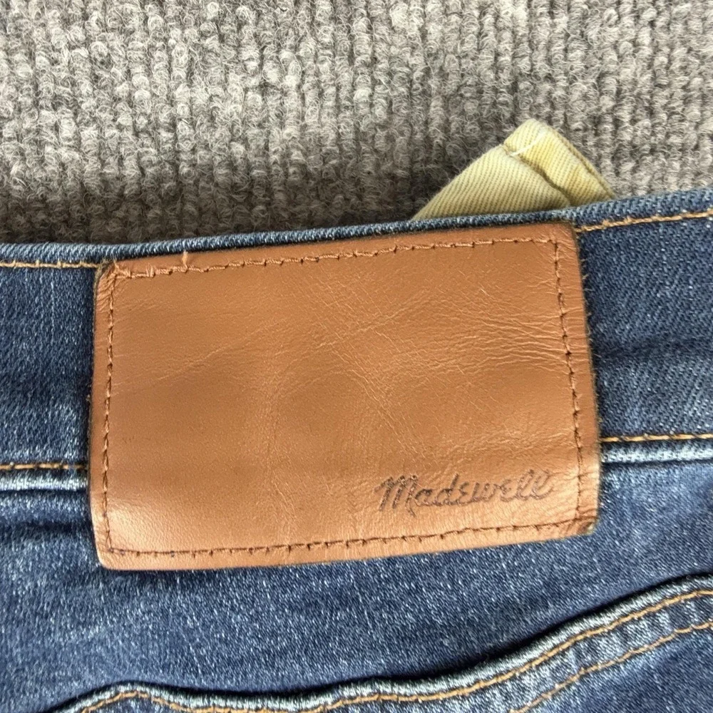 Madewell Jeans Mens 32x28 Blue Skinny Slim Fit Stretch Medium Wash Denim Pants